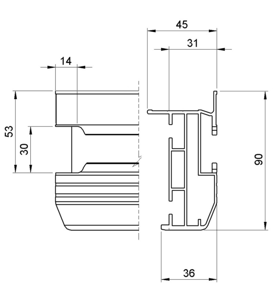 ALUSTAGE ΕΞΕΔΡΑ SCA-11 2x1m 750kg/m2