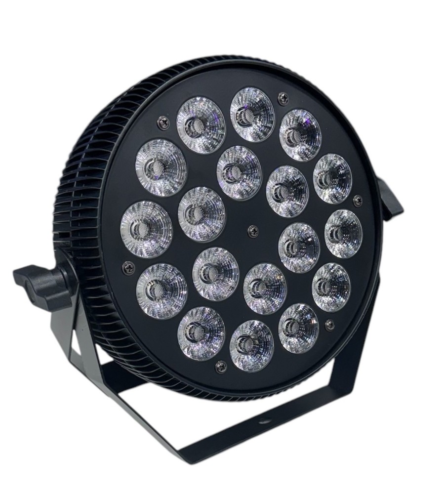 LED PAR ALUMINIUM 18 X 12W 4 IN 1  RGBW