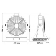 WIND FAN 185W