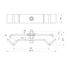 ΣΥΝΔΕΣΜΟΣ SCD-18 ΓΙΑ ΚΑΓΚΕΛΟ 