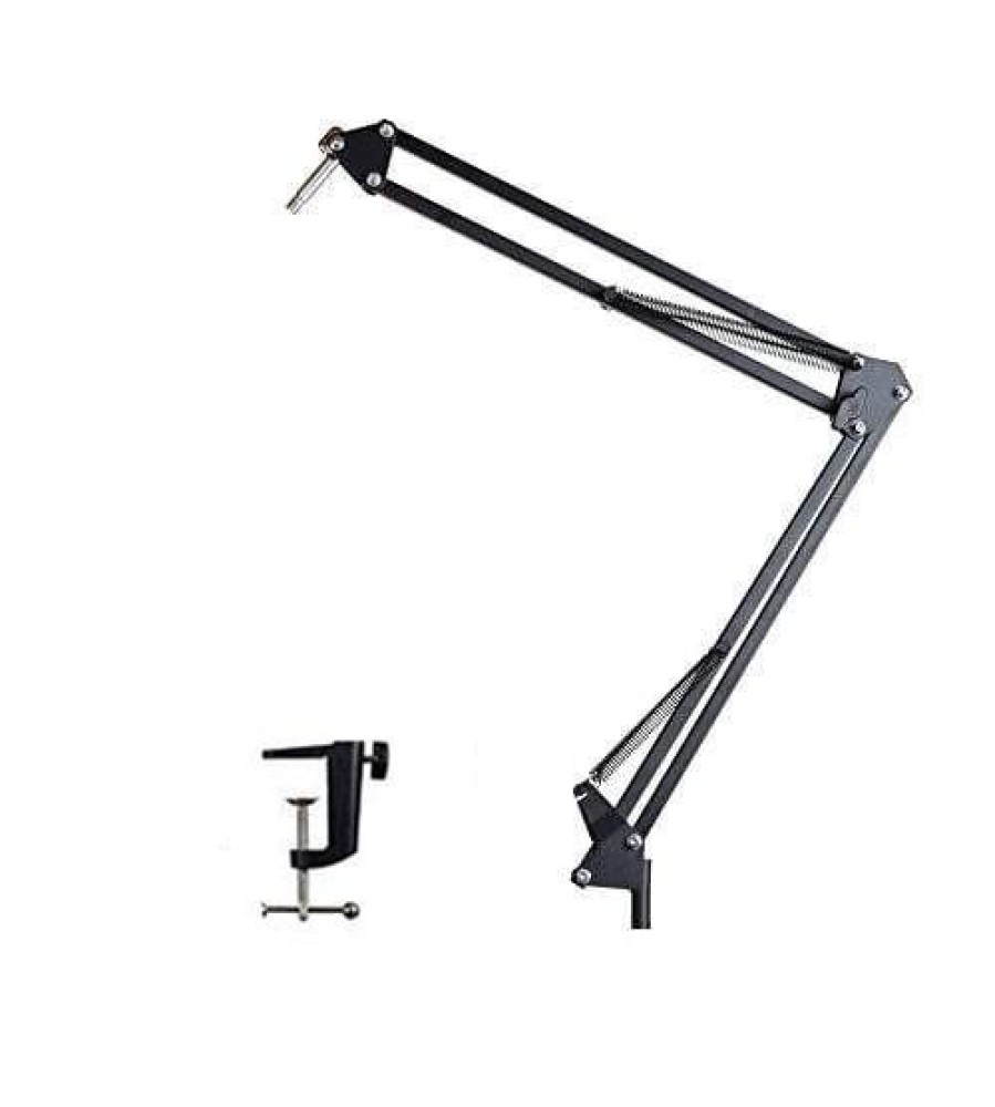 Microphone Suspension Boom Scissor Arm Stand AU-B01