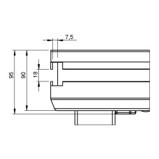 ΕΞΕΔΡΑ SCA-11 / 1m x 0,5m 750kg/m2